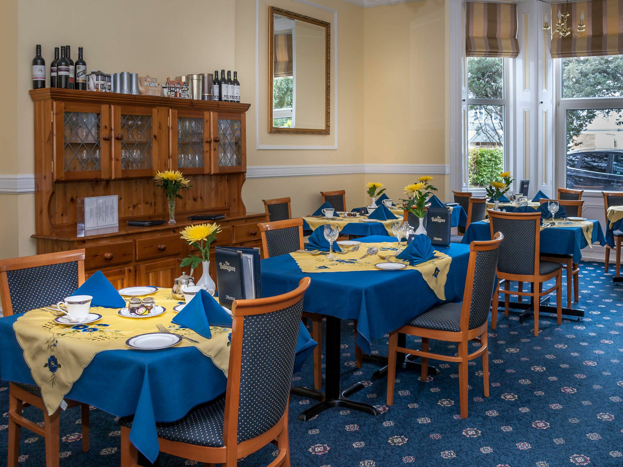Balincourt Hotell Bournemouth Eksteriør bilde Dining room